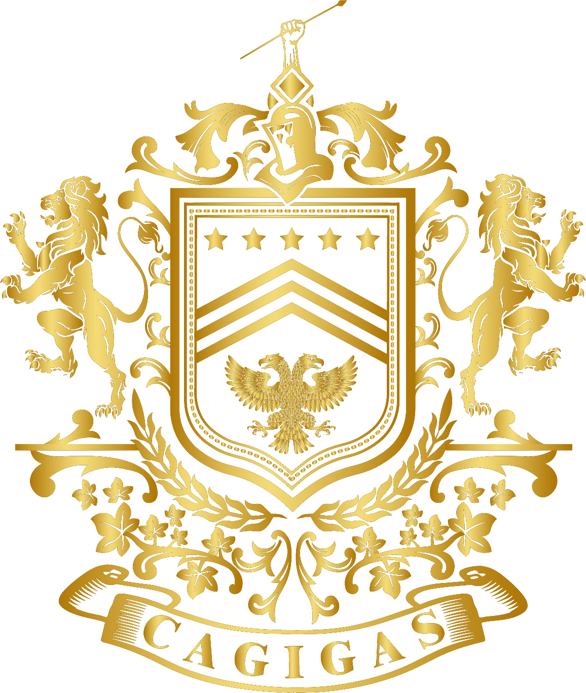 The Cagigas family coat of arms